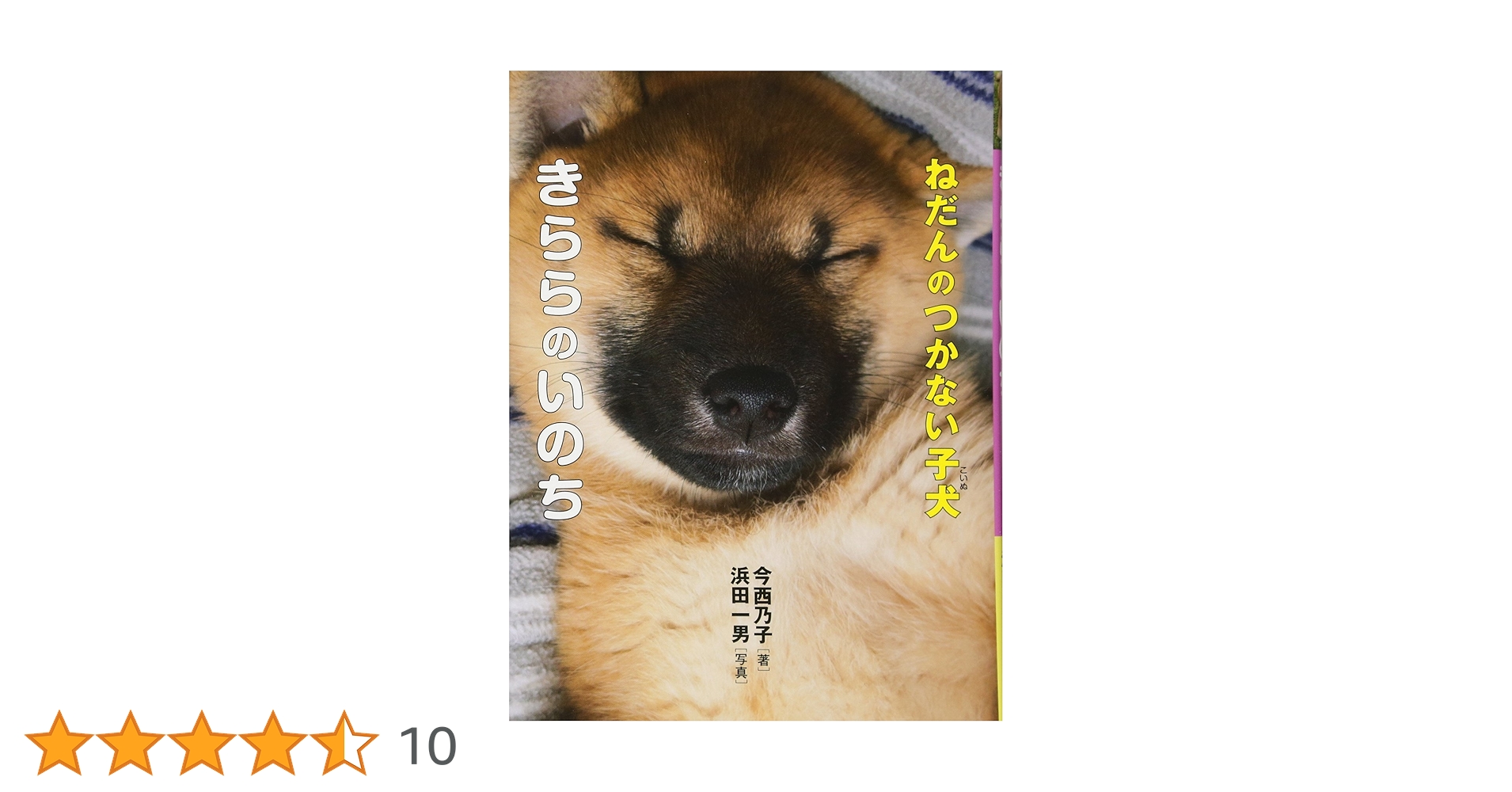 ねだんのつかない子犬・きららのいのち | 今西 乃子, 浜田 一男 |本
